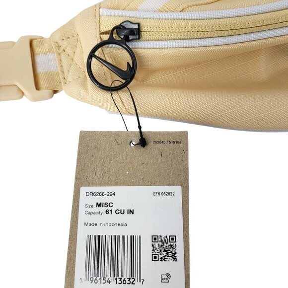 Nike Beige Fanny Pack Waist Bag With Adjustable Strap & Zippered Pockets MSRP$32 - Picture 8 of 16
